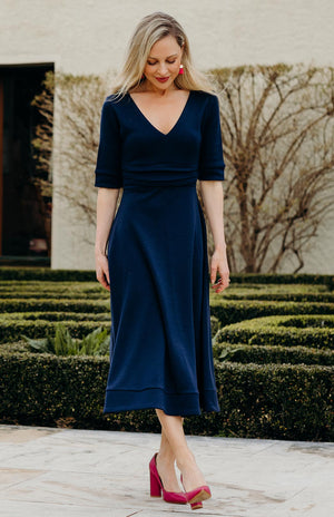 Ava Dress - Ponte (clearance)