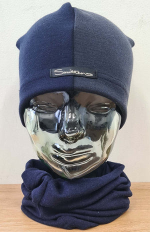 Navy Blue & Steel Grey