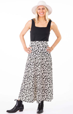 Vintage Ivory Leopard