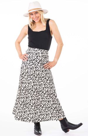 Vintage Ivory Leopard