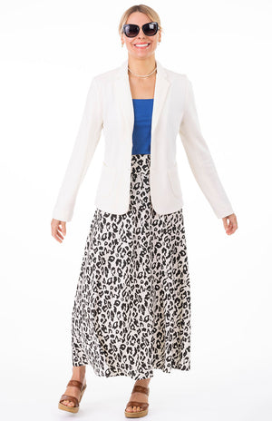 Vintage Ivory Leopard