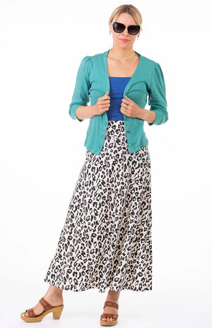 Vintage Ivory Leopard