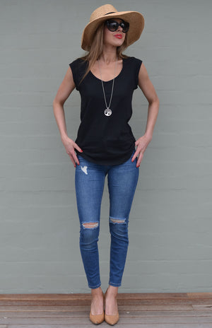 Black - Cotton Jersey