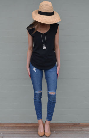 Black - Cotton Jersey
