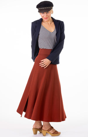 Navy & Ivory Stripe