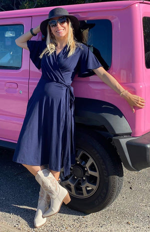 Cara Wrap Dress (clearance)