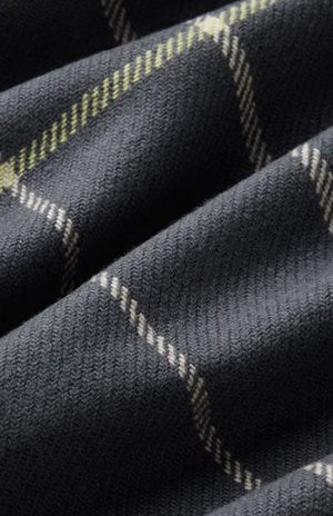 Charcoal and Ivory Check