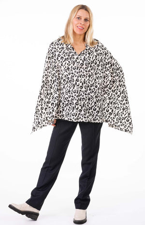 Vintage Ivory Leopard