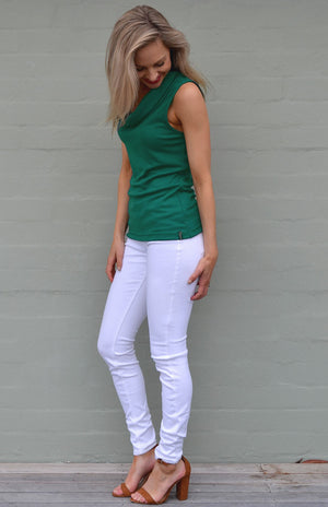 Soft Emerald Green
