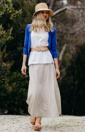 Second: 3/4 Sleeve Crop Cardigan (size 14)