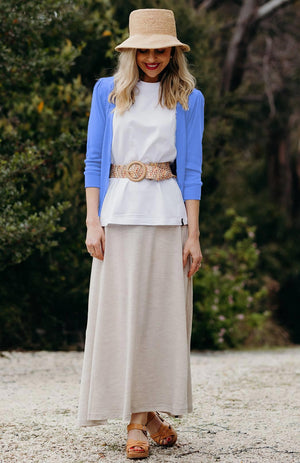 Second: 3/4 Sleeve Crop Cardigan (size 14)