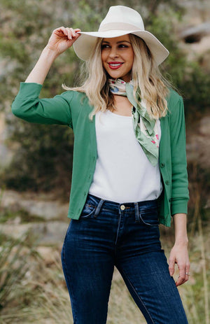 Soft Emerald Green