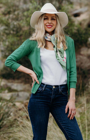 Soft Emerald Green