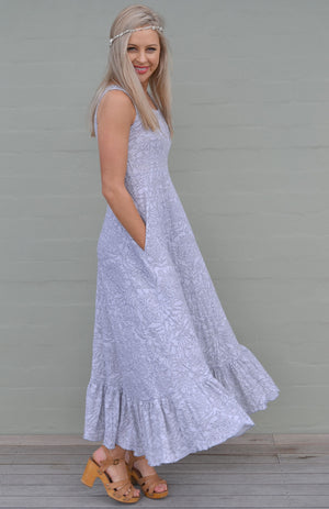 Vintage Ivory Floral