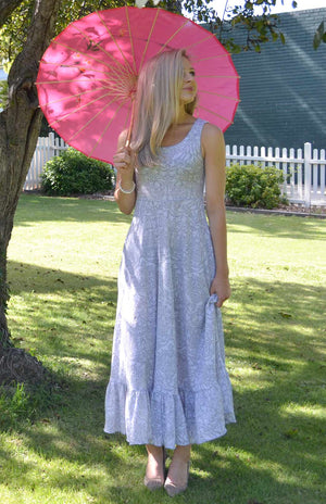 Vintage Ivory Floral