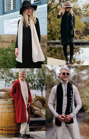 Smitten Logo Classic Knitted Scarf