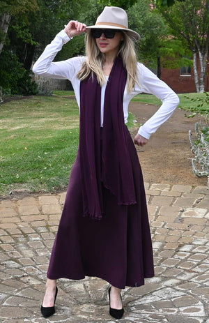 Aubergine Purple