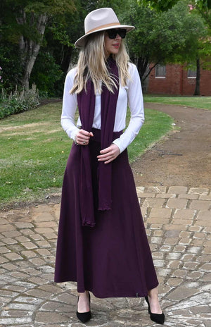 Aubergine Purple