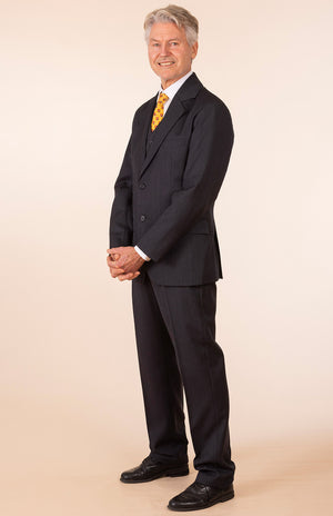 Obsidian Grey Herringbone