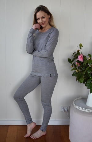 Pyjama Separates: Relax Fit Leggings (Rib)