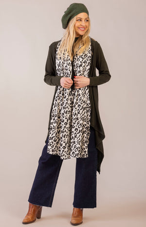 Vintage Ivory Leopard