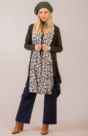 Vintage Ivory Leopard