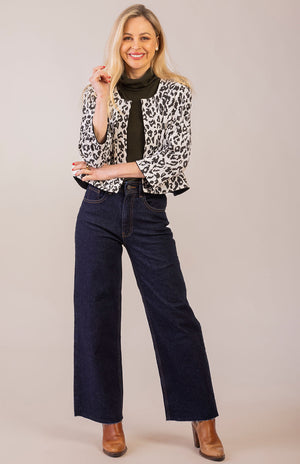 Black & Ivory Leopard