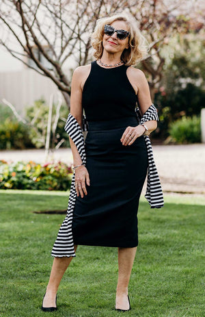 Obsidian Grey Herringbone