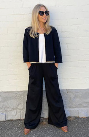 Black & Ivory Leopard