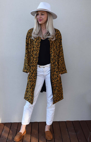 Black & Whiskey Leopard