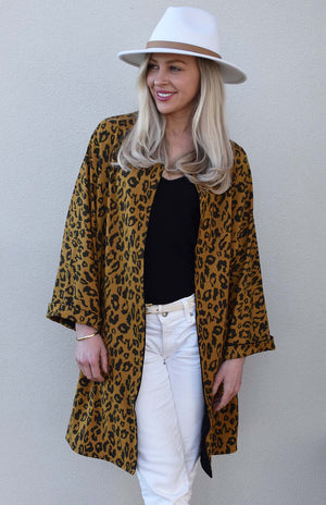 Black & Whiskey Leopard