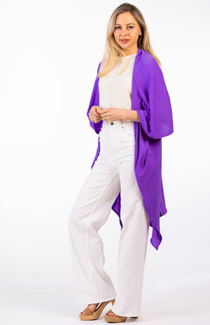 Multi-Way Sleeveless Wrap - Rib