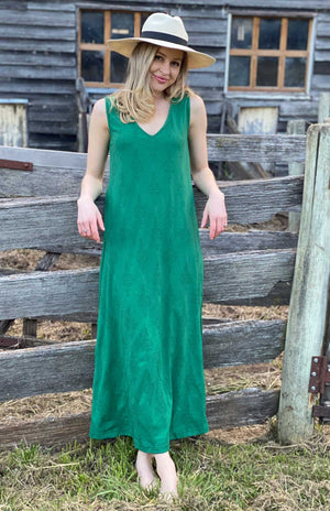 V-Neck Maxi Dress