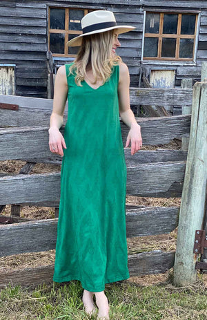 V-Neck Maxi Dress