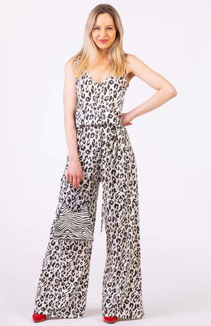 Vintage Ivory Leopard
