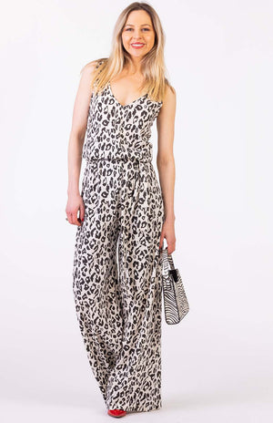Vintage Ivory Leopard