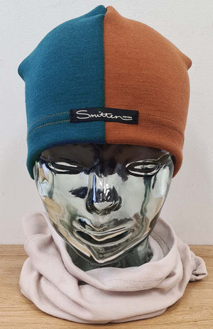 Cinnamon & Storm Teal