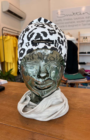 Vintage Ivory Leopard