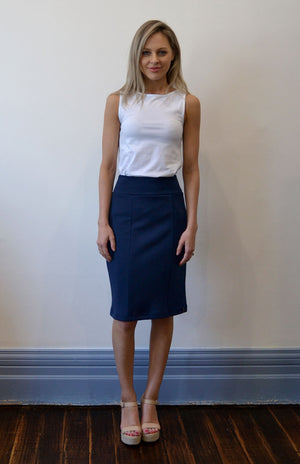 Straight Skirt - Ponte (size 10)