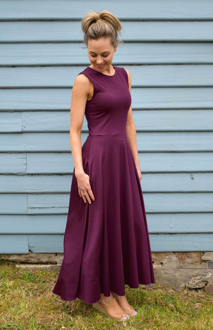 Aubergine Purple