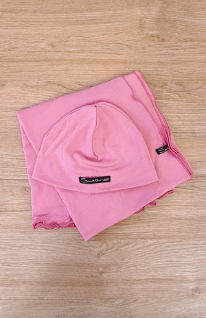 Baby Wrap & Beanie Set