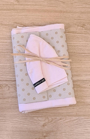 Baby Wrap & Beanie Set