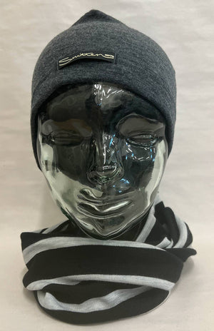 Black & Grey Single Stripe