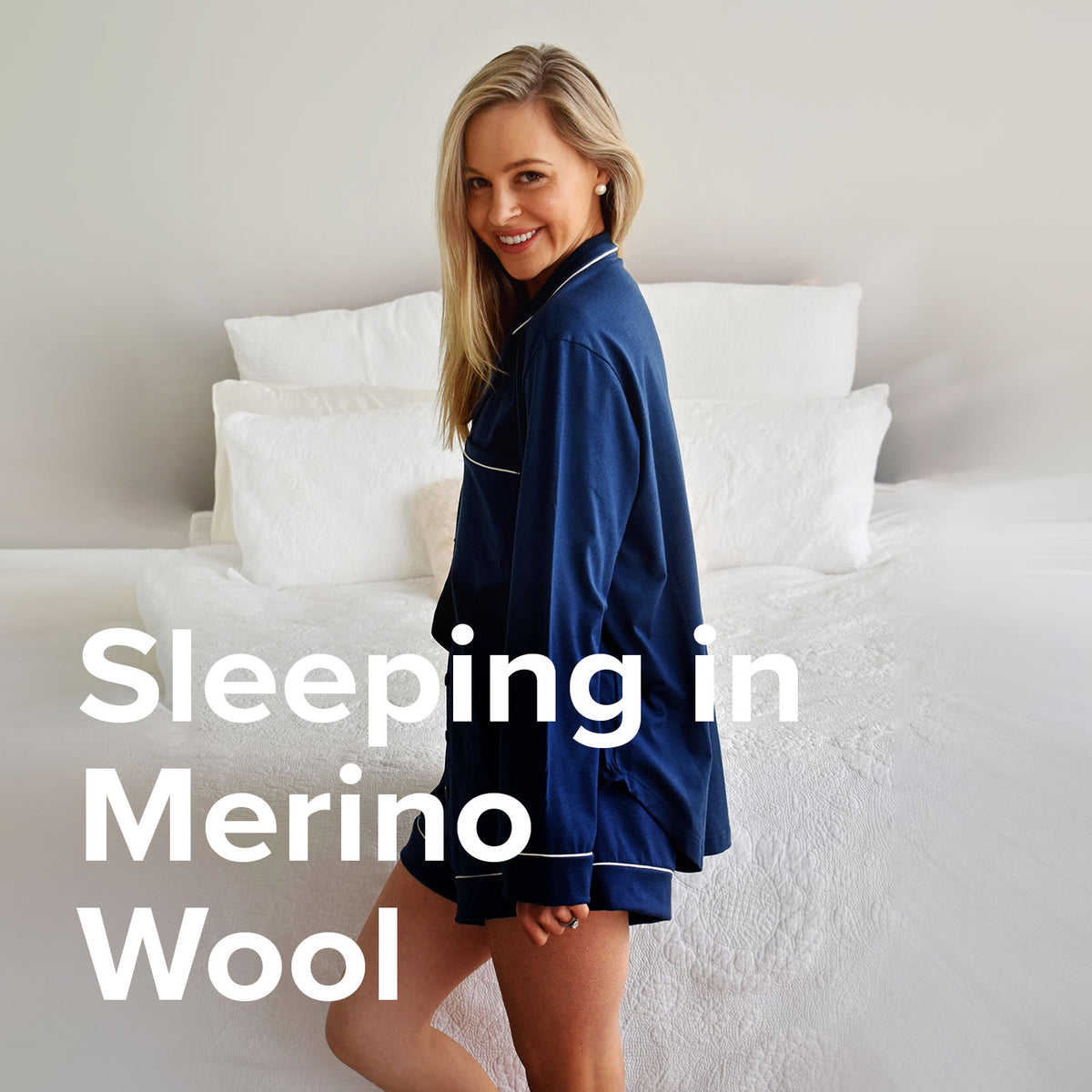 SLEEPING IN MERINO WOOL Smitten Merino