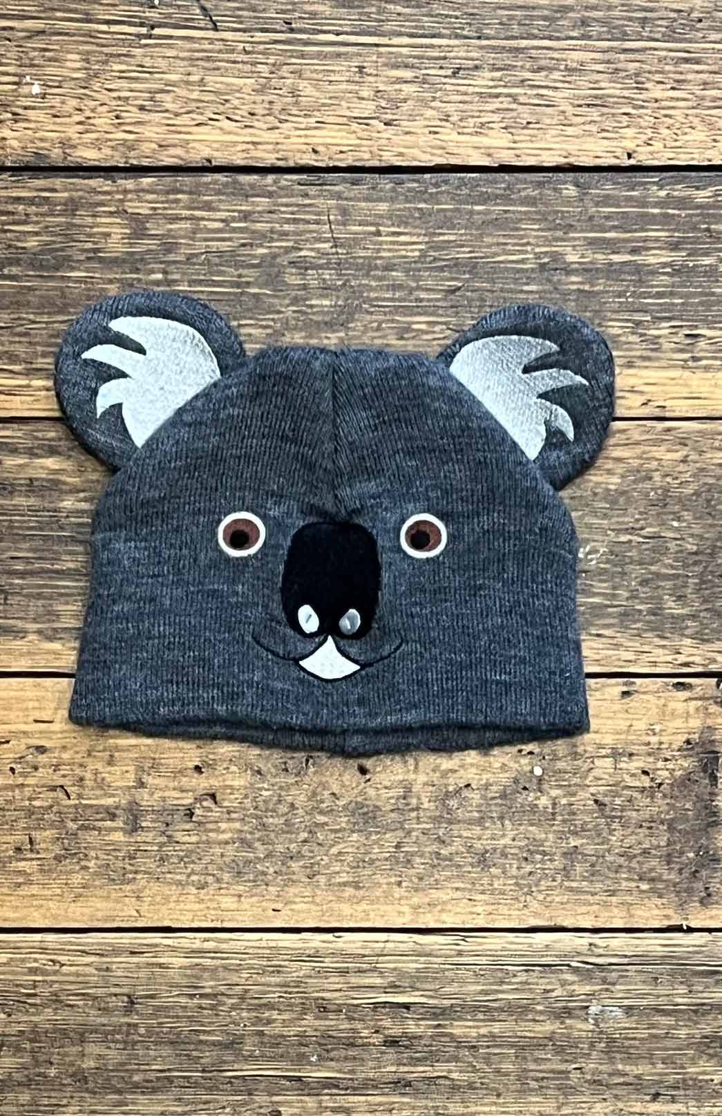 Second: Child Koala Beanie Merino Wool Thermal Beanie
