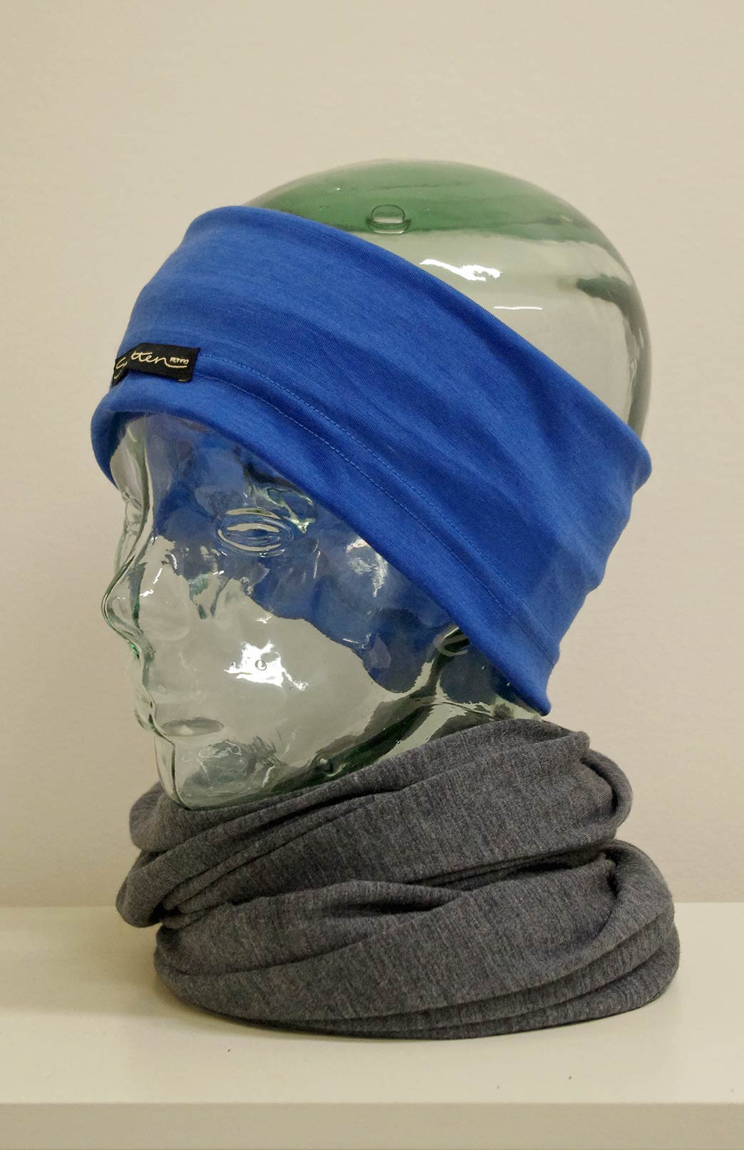 Royal Blue Unisex Merino Wool Thermal Headband