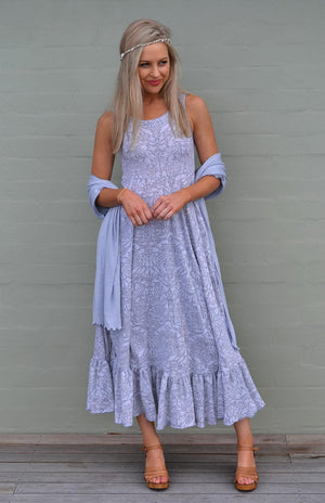 Vintage Ivory Floral