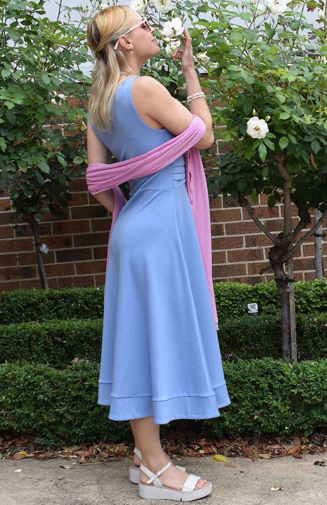 Crocus Pink Women's Merino Wool Luxury Scarf