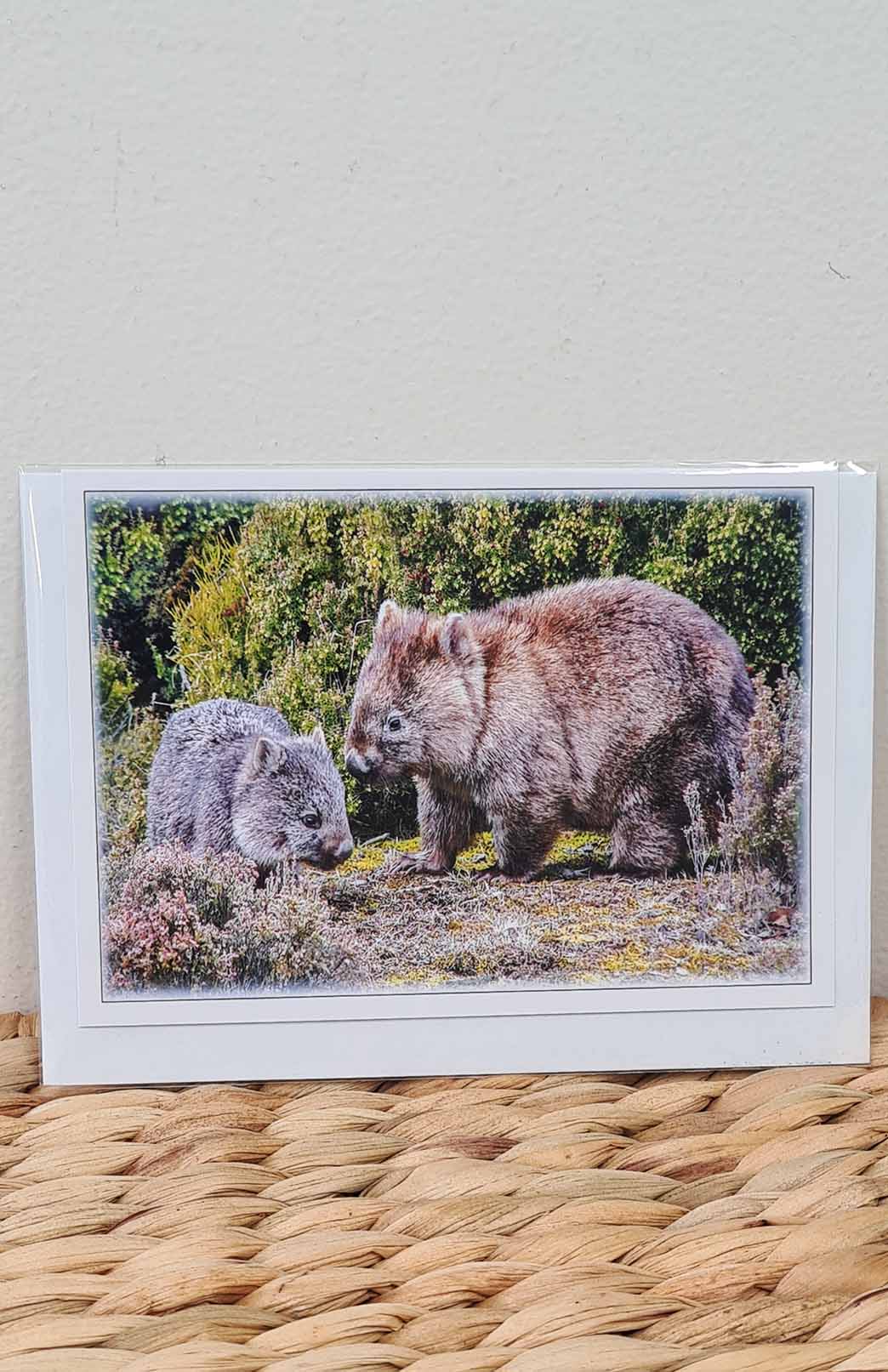 Tasmanian Greeting Card - Fauna Tasmanian Photography Greeting Card