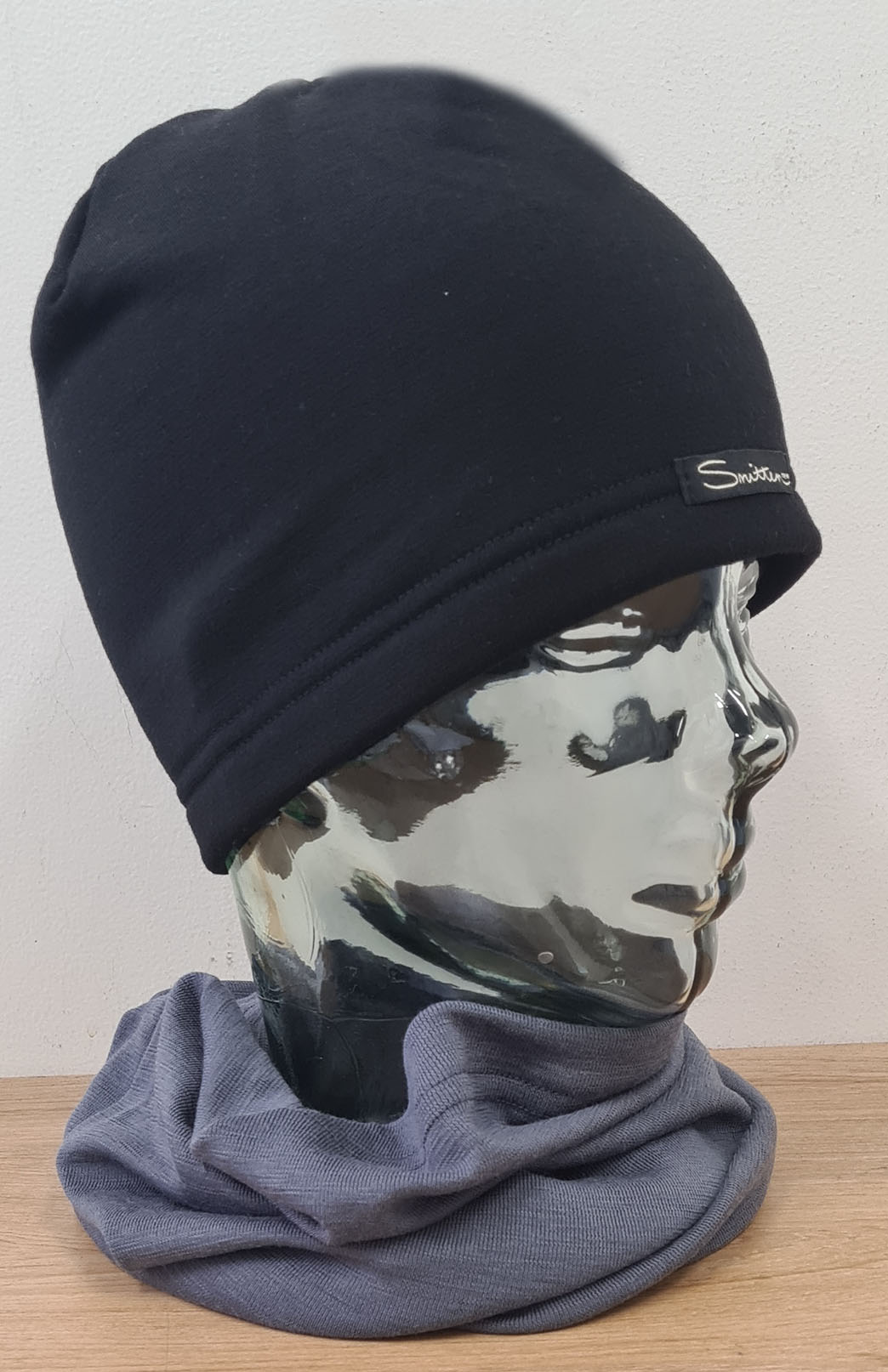 Slate Grey Unisex Merino Wool Thermal Neck Warmer Neck Gaiter